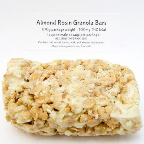 Almond Rosin Granola Bars
